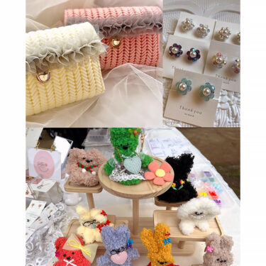 アクセサリー・プラキャンバッグ・モールドールワークショップでの出店です #pri-praプリプラ #日曜